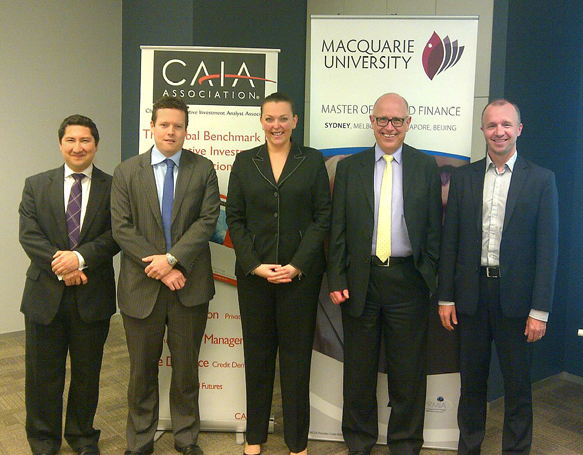 CAIA Association Partners with Macquarie University Group Photo