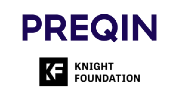 Preqin and Knight Foundation logo