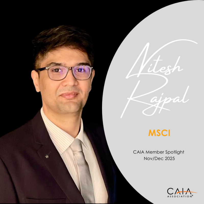 Nitesh Rajpal - Nov/Dec 2025 Member Spotlight 
