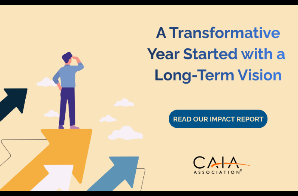 A Transformative Year Started with a  Long-Term Vision
