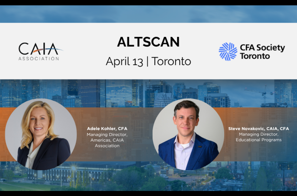 ALTSCAN 2026: April 13 | Toronto