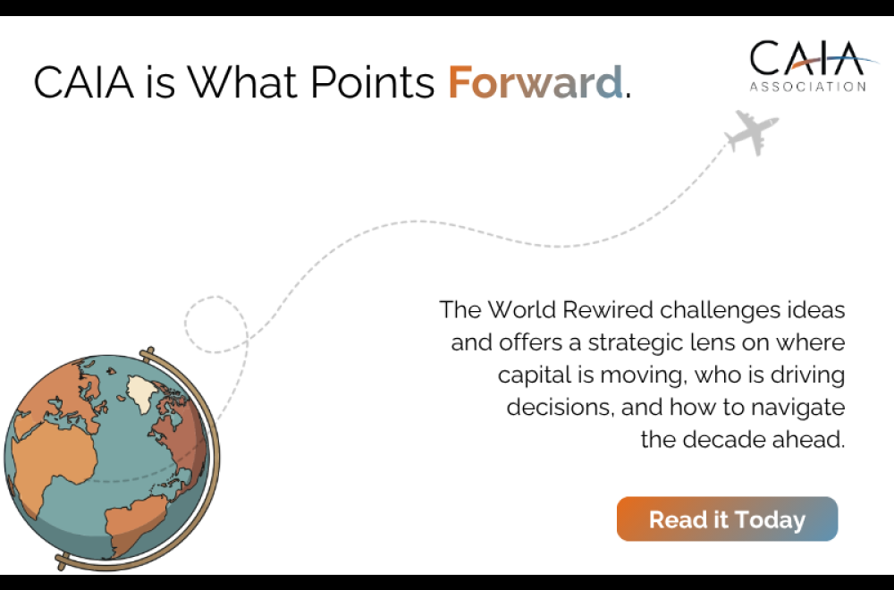 CAIA is what points forward