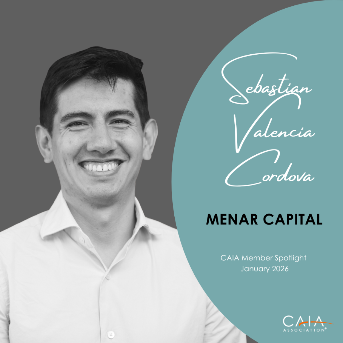 Sebastian Valencia Cordova - January 2026 Member Spotlight